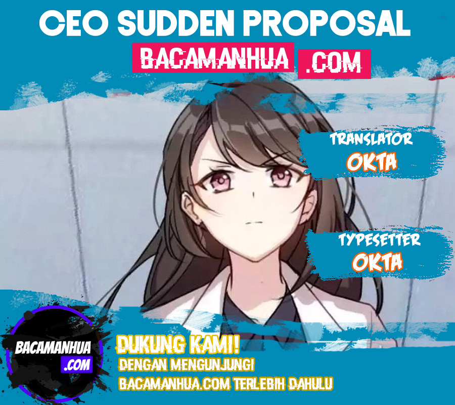 CEO’s Sudden Proposal Chapter 5 - halaman 1