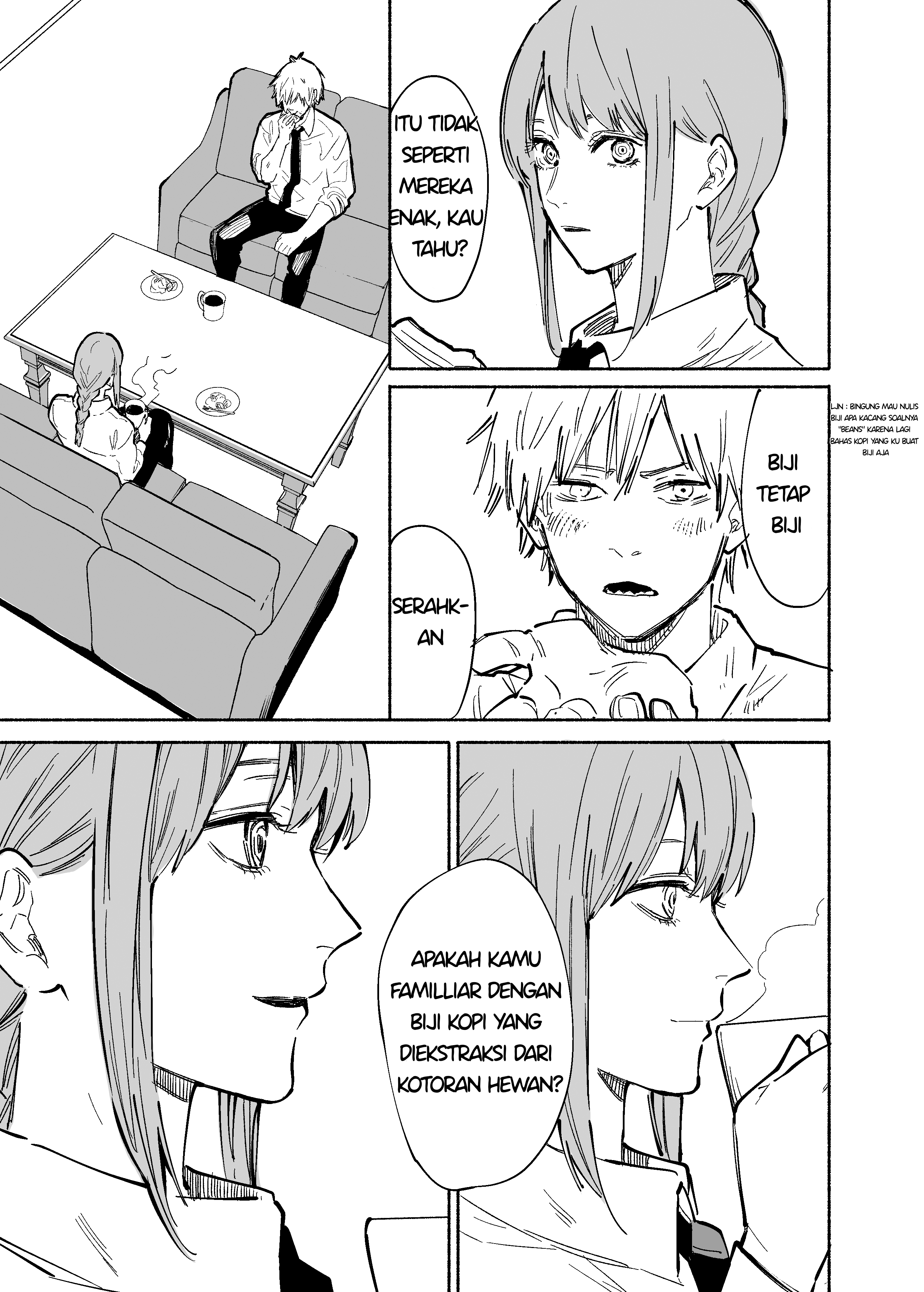 Chainsaw Man - Coffee with Makima-san (Doujinshi) Chapter 0 - halaman 2