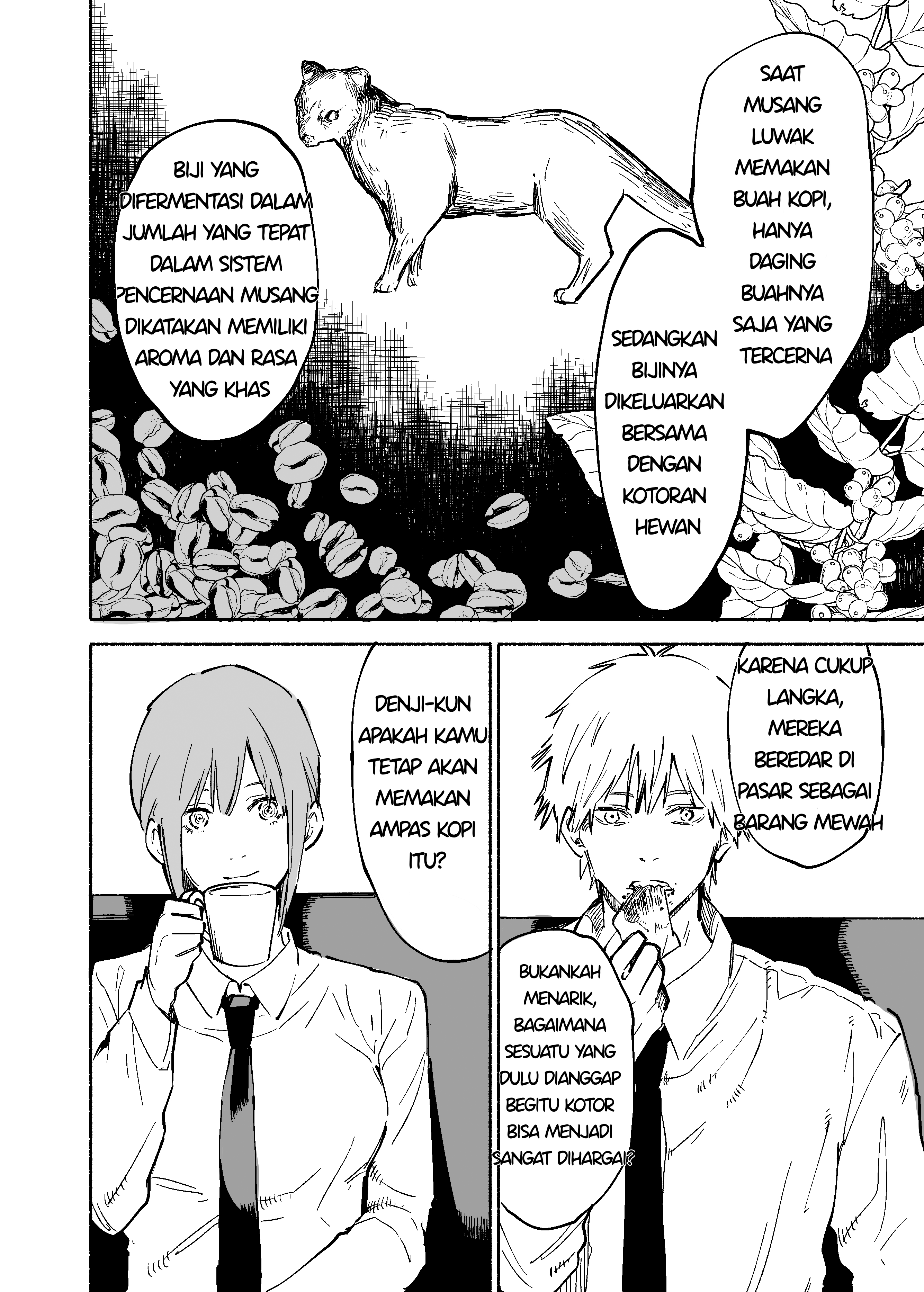 Chainsaw Man - Coffee with Makima-san (Doujinshi) Chapter 0 - halaman 3