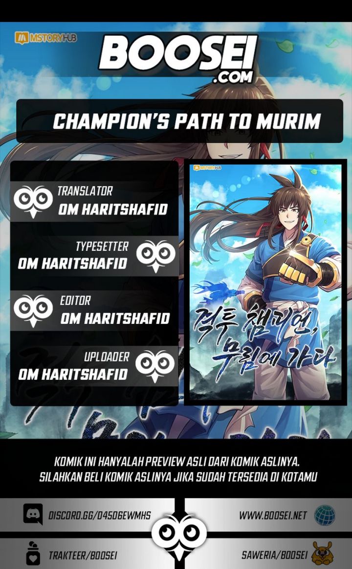Champion’s Path to Murim Chapter 1 - halaman 1