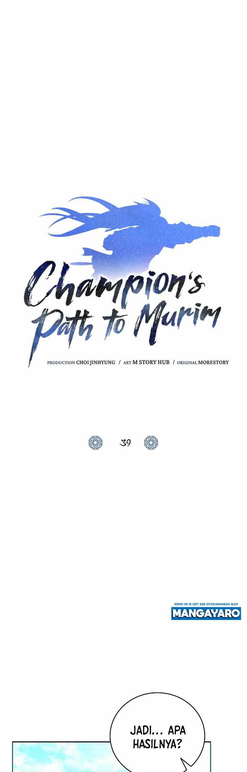 Champion’s Path to Murim Chapter 39 - halaman 22