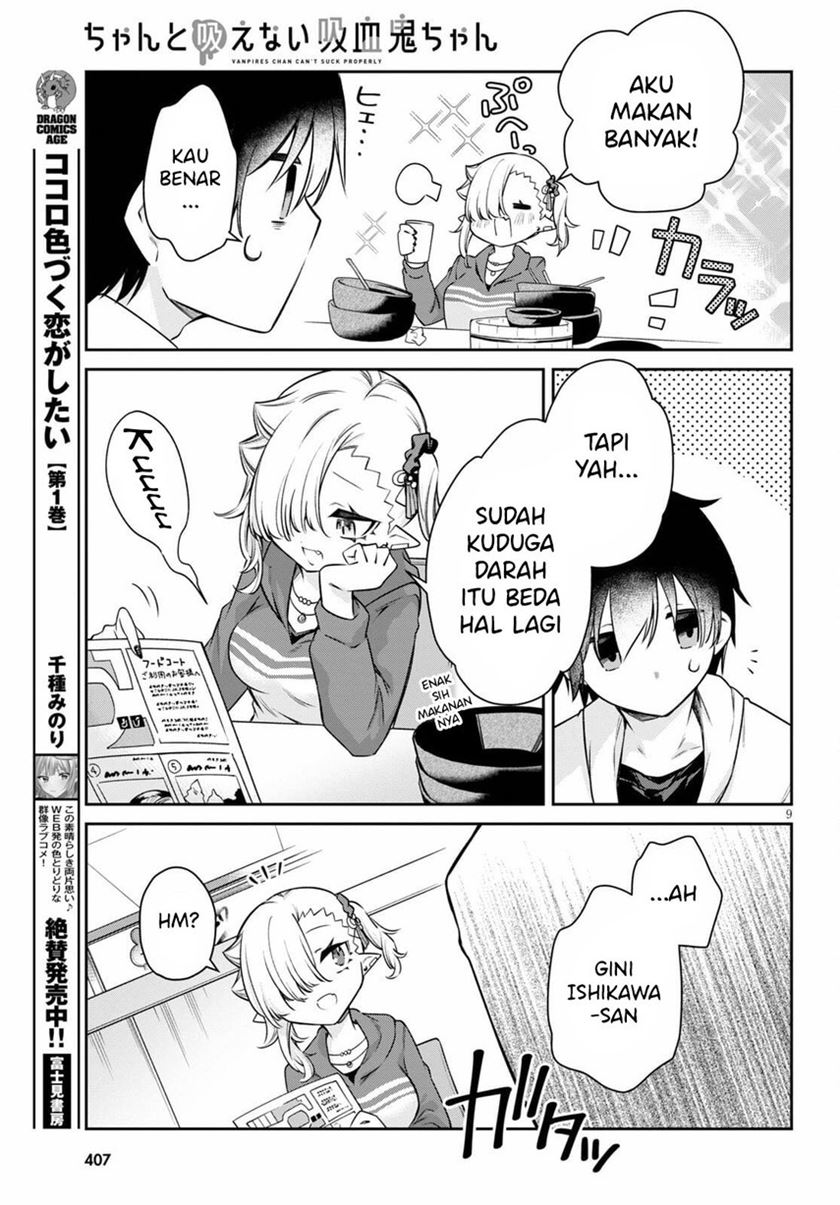 Chanto Suenai Kyuuketsuki-chan Chapter 10 - halaman 11