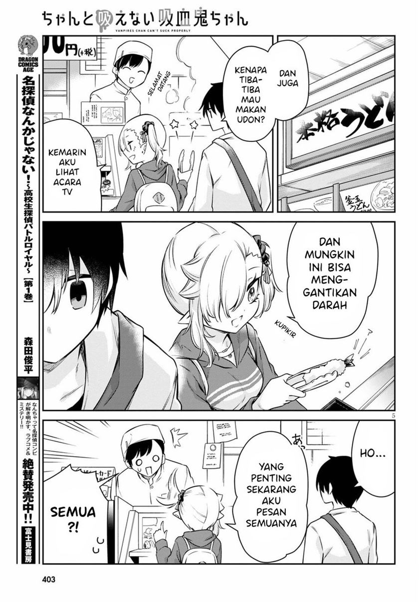 Chanto Suenai Kyuuketsuki-chan Chapter 10 - halaman 7