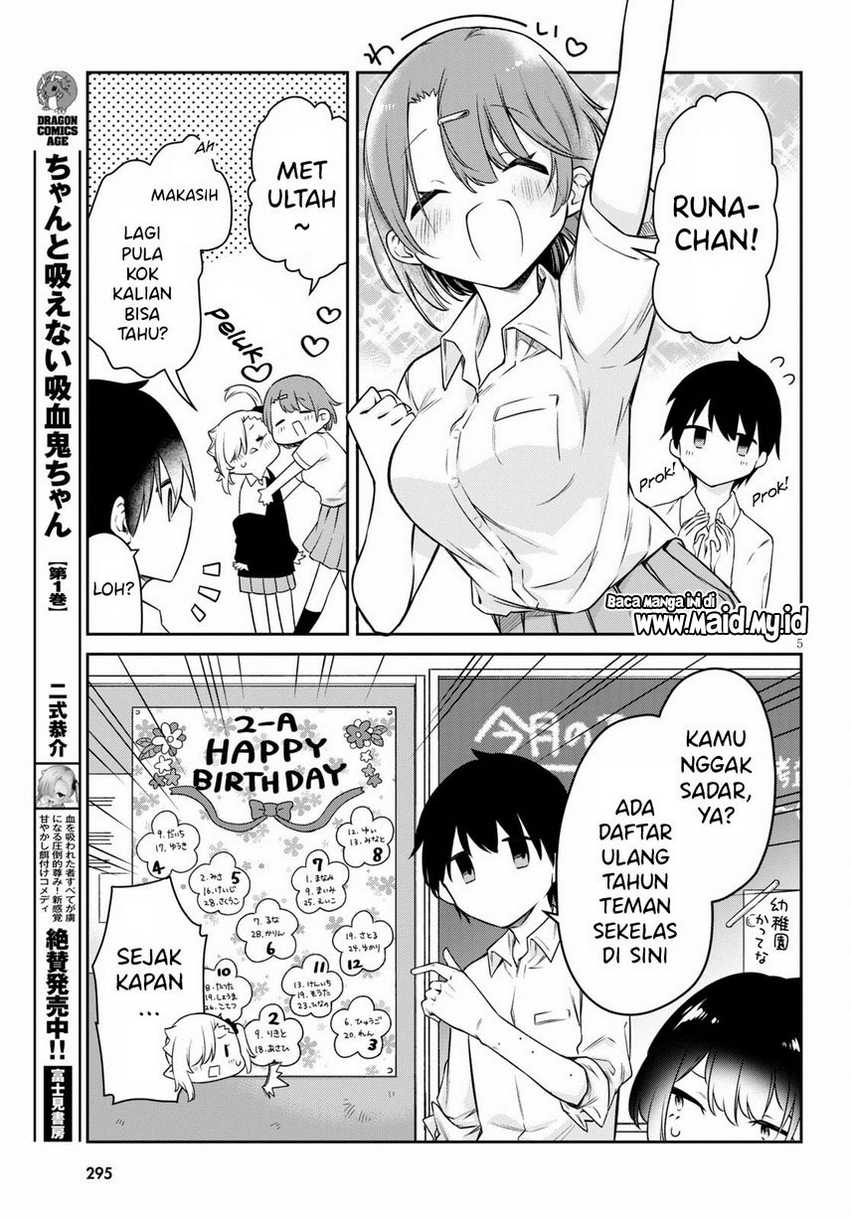 Chanto Suenai Kyuuketsuki-chan Chapter 14 - halaman 7