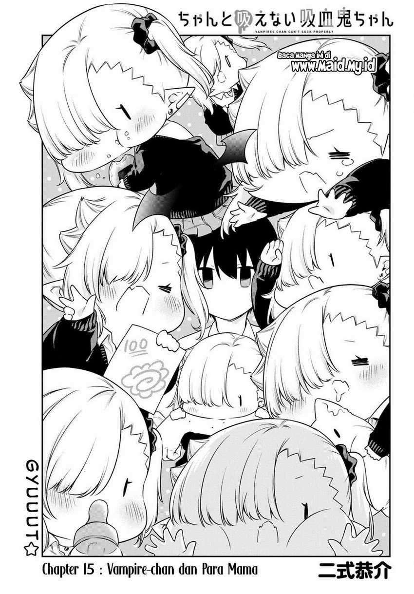 Chanto Suenai Kyuuketsuki-chan Chapter 15 - halaman 3