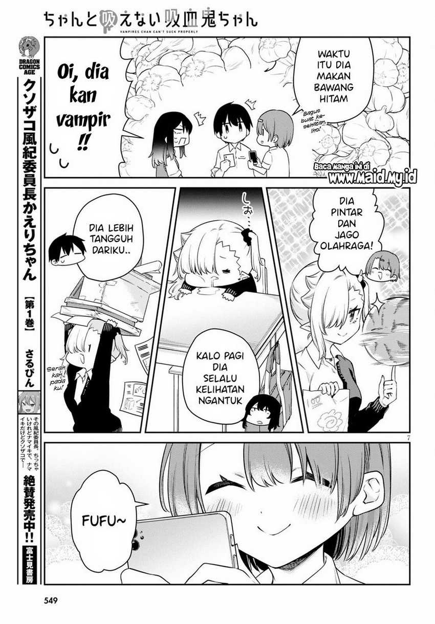 Chanto Suenai Kyuuketsuki-chan Chapter 15 - halaman 9