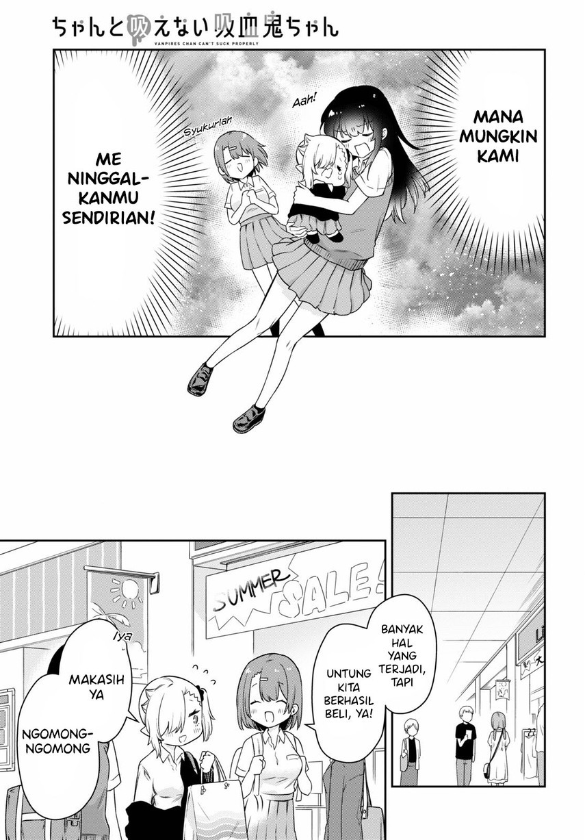 Chanto Suenai Kyuuketsuki-chan Chapter 16 - halaman 13