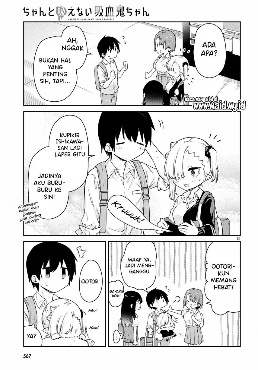 Chanto Suenai Kyuuketsuki-chan Chapter 16 - halaman 15