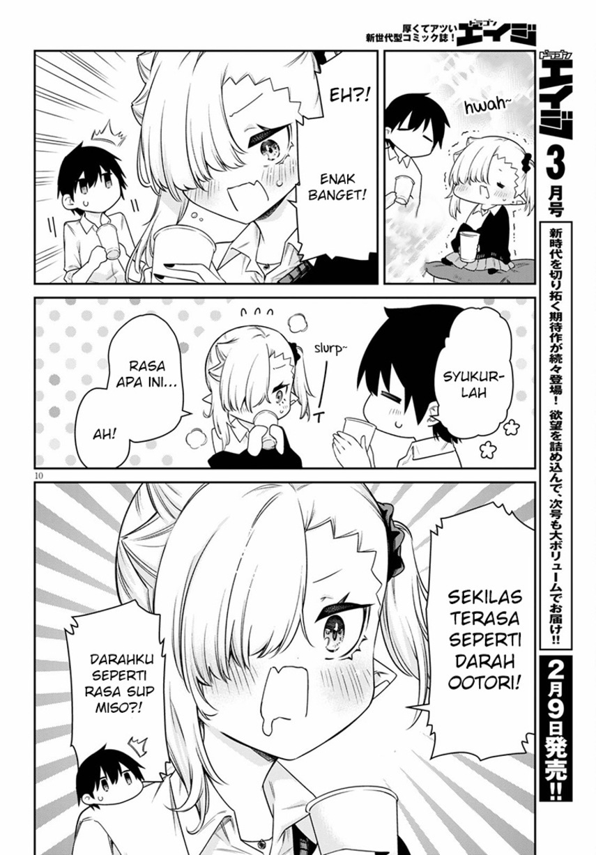 Chanto Suenai Kyuuketsuki-chan Chapter 19 - halaman 10