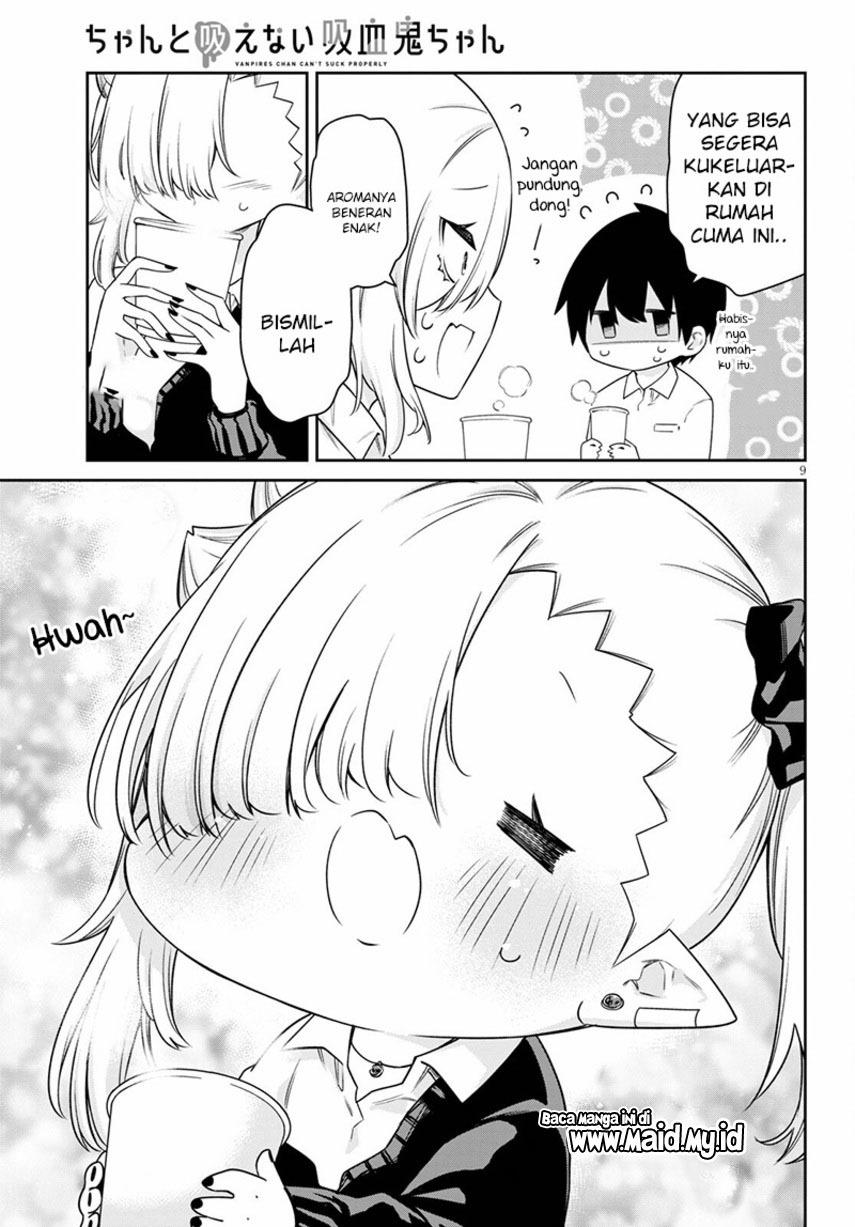 Chanto Suenai Kyuuketsuki-chan Chapter 19 - halaman 9