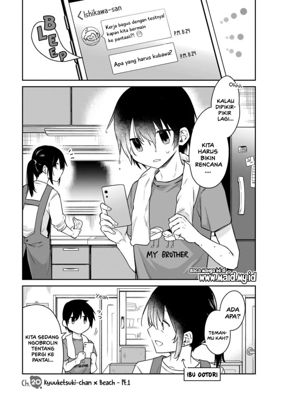 Chanto Suenai Kyuuketsuki-chan Chapter 20 - halaman 3