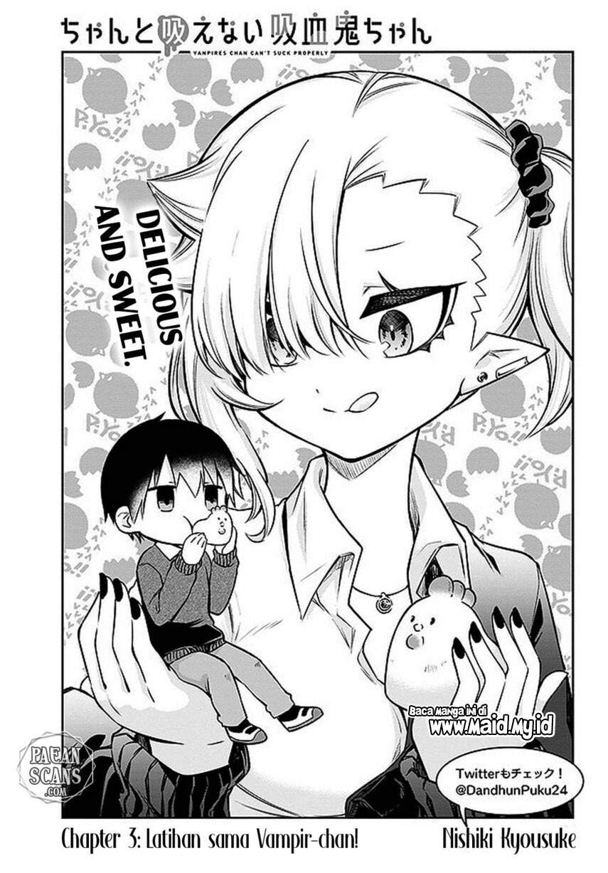 Chanto Suenai Kyuuketsuki-chan Chapter 3 - halaman 3