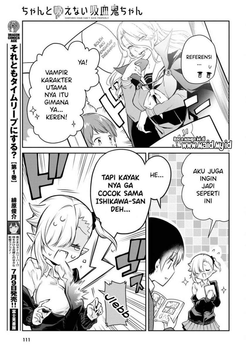 Chanto Suenai Kyuuketsuki-chan Chapter 4 - halaman 7