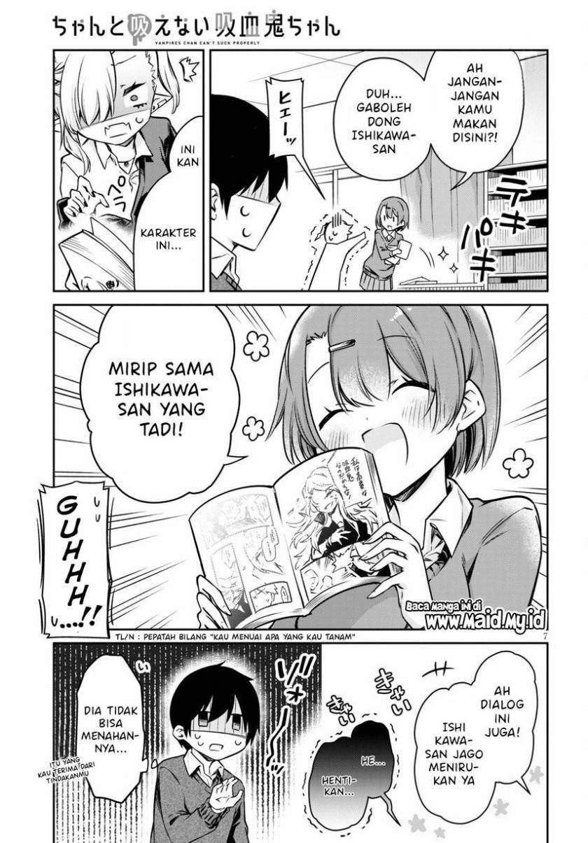 Chanto Suenai Kyuuketsuki-chan Chapter 5 - halaman 9