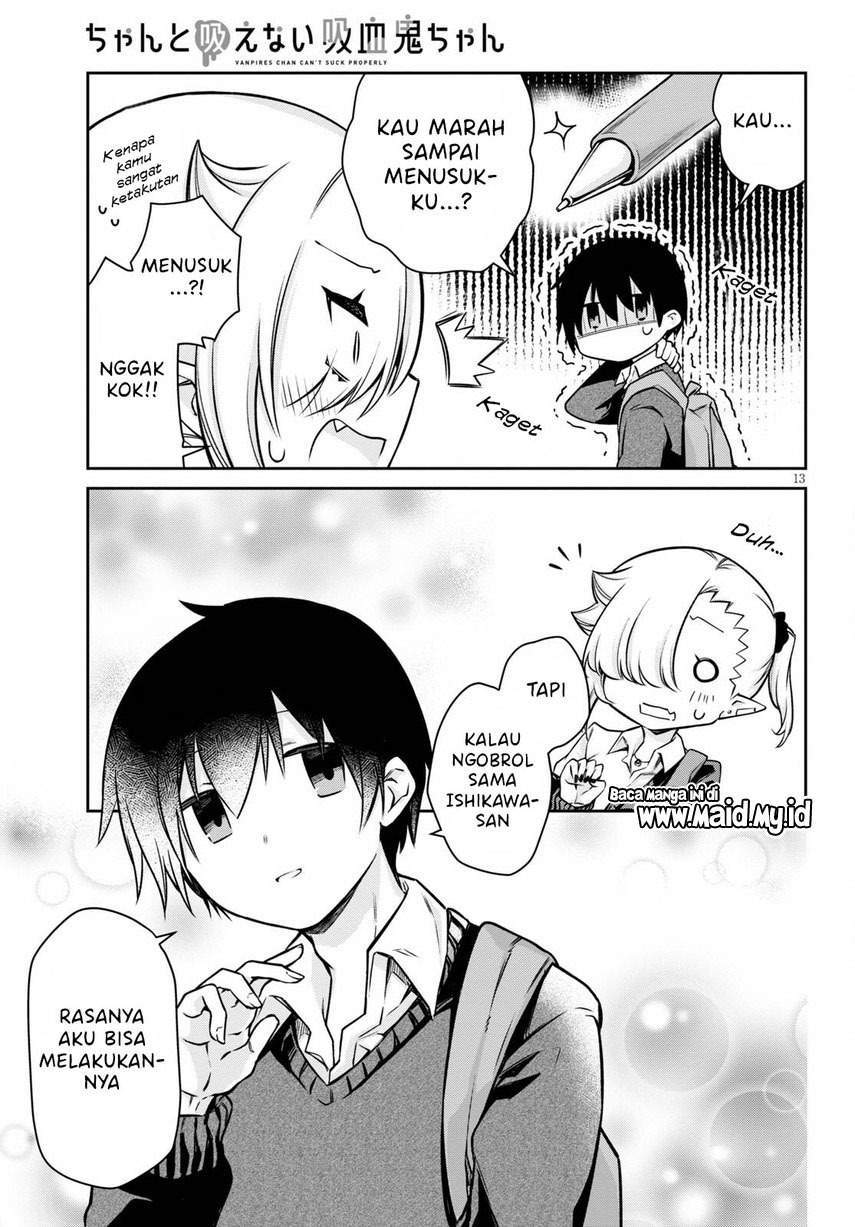 Chanto Suenai Kyuuketsuki-chan Chapter 6 - halaman 15