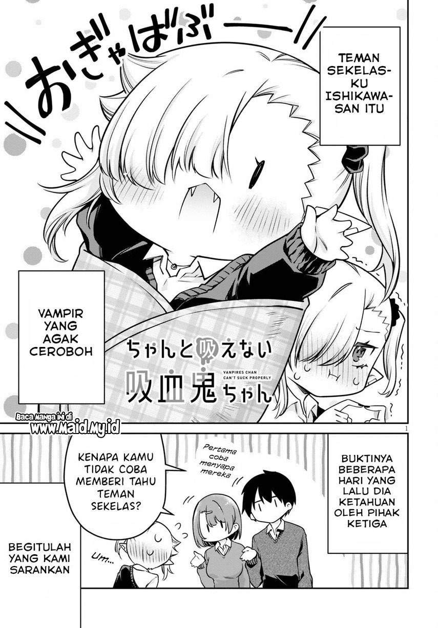 Chanto Suenai Kyuuketsuki-chan Chapter 6 - halaman 3