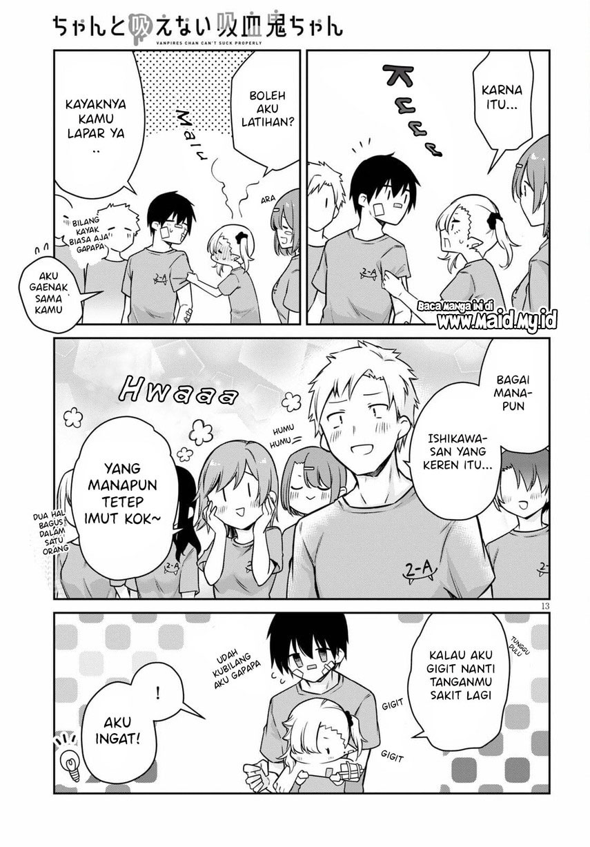 Chanto Suenai Kyuuketsuki-chan Chapter 7 - halaman 15