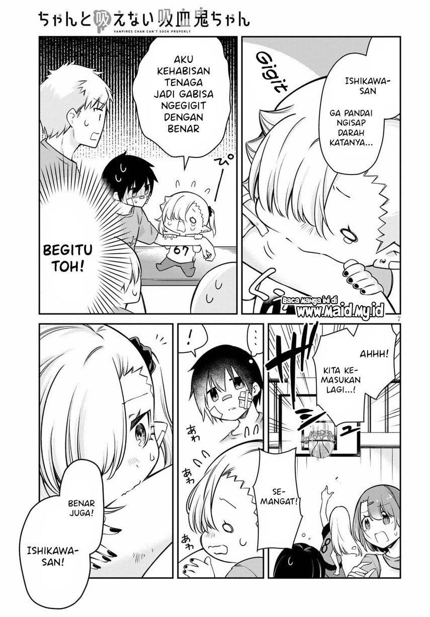 Chanto Suenai Kyuuketsuki-chan Chapter 7 - halaman 9