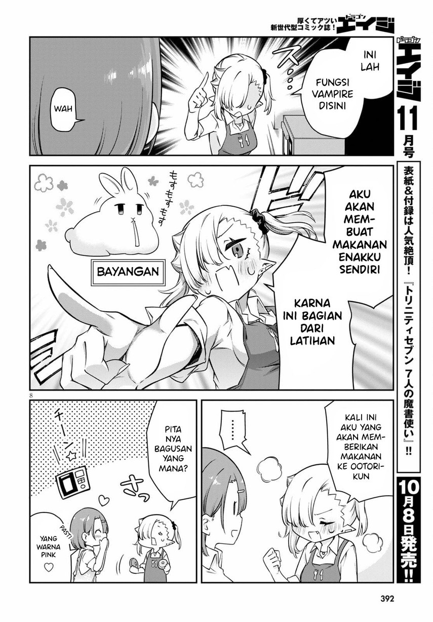 Chanto Suenai Kyuuketsuki-chan Chapter 9 - halaman 10
