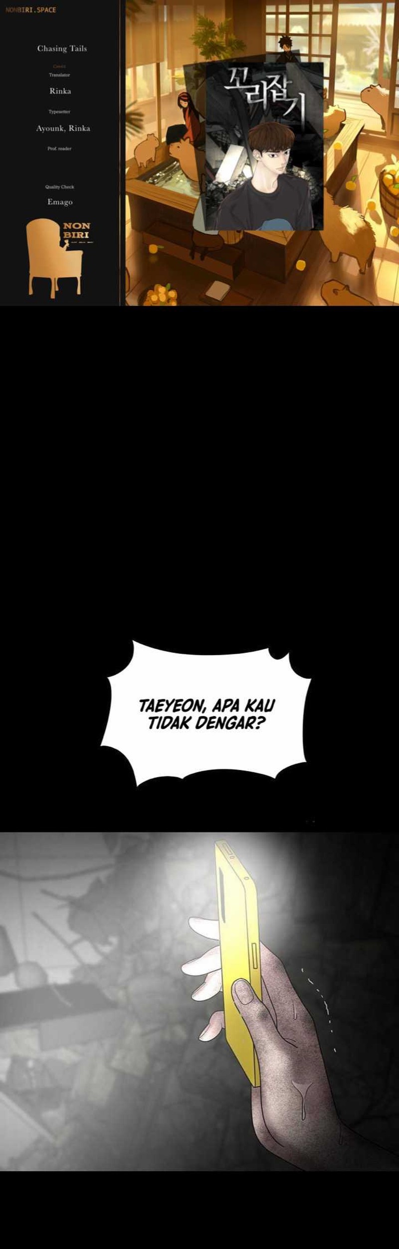 Chasing Tails Chapter 10 - halaman 1