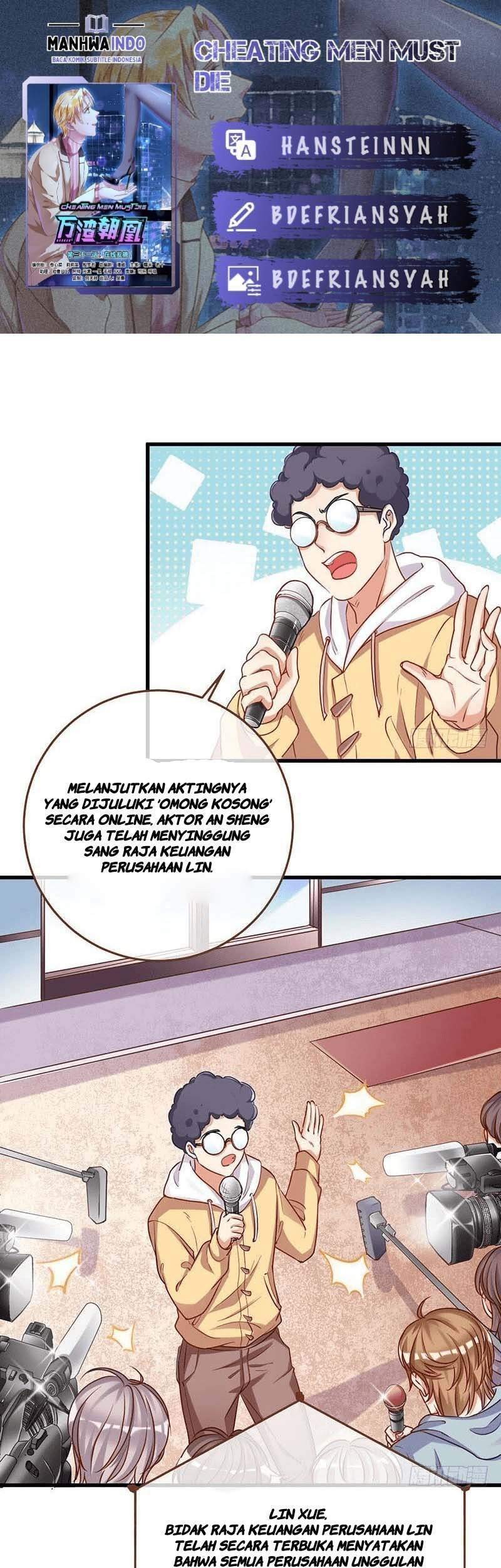 Cheating Men Must Die Chapter 36 - halaman 1