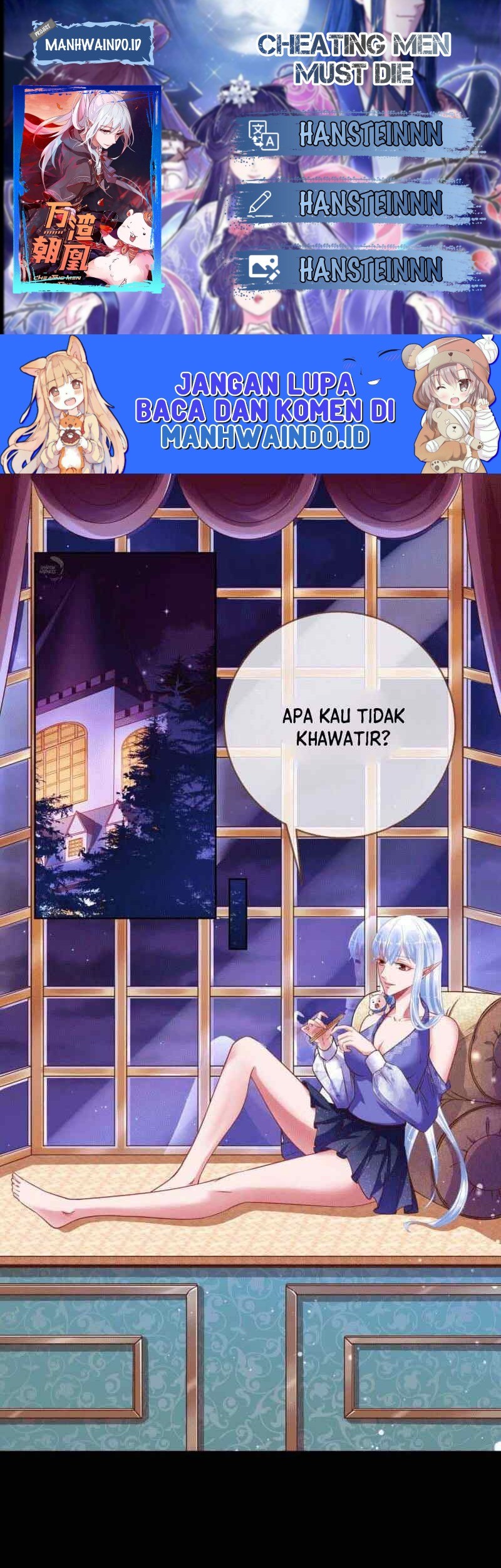 Cheating Men Must Die Chapter 54 - halaman 1