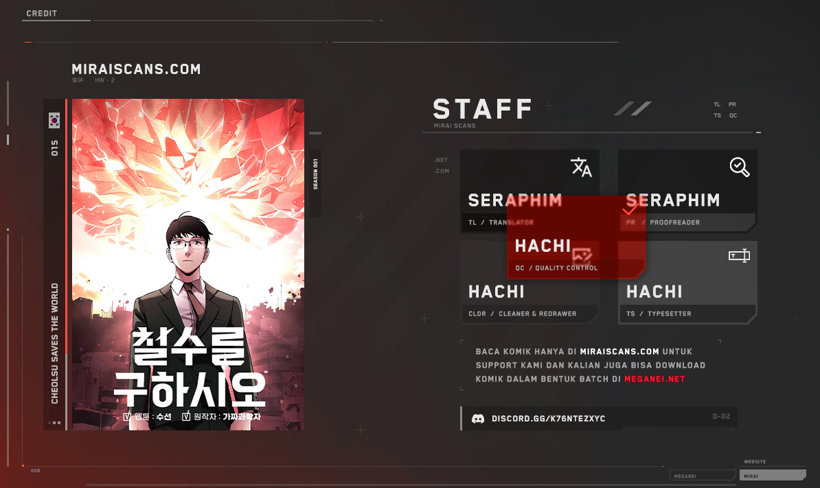 Cheolsu Saves the World Chapter 15 - halaman 1