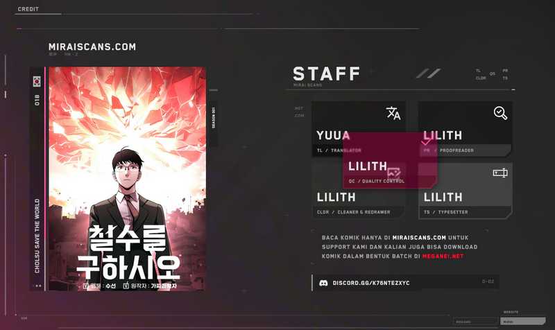Cheolsu Saves the World Chapter 19 - halaman 1