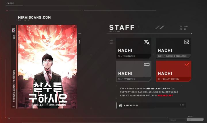 Cheolsu Saves the World Chapter 2 - halaman 1