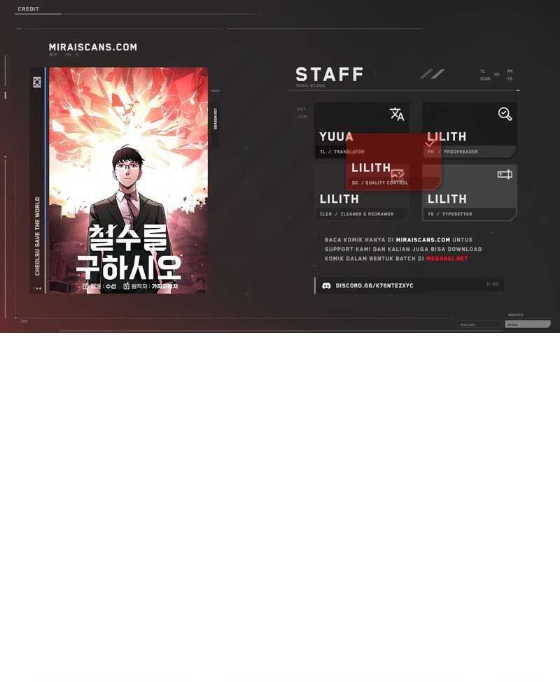 Cheolsu Saves the World Chapter 23 - halaman 1