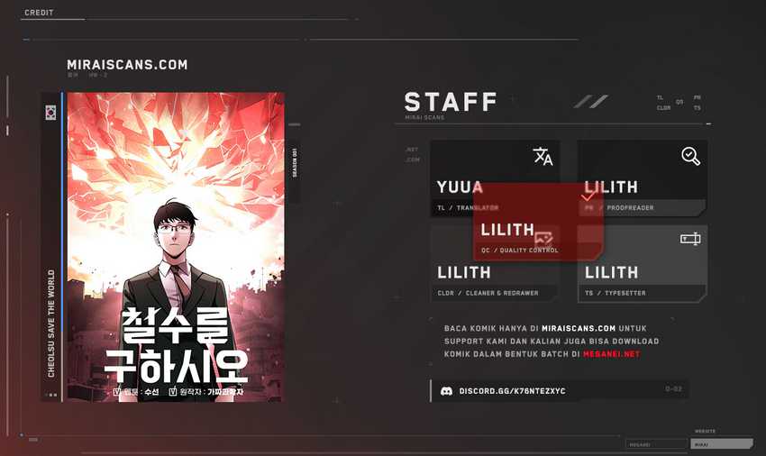 Cheolsu Saves the World Chapter 29 - halaman 1