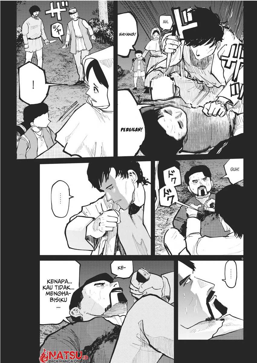 Chi. Chikyuu no Undou ni Tsuite Chapter 36 - halaman 9