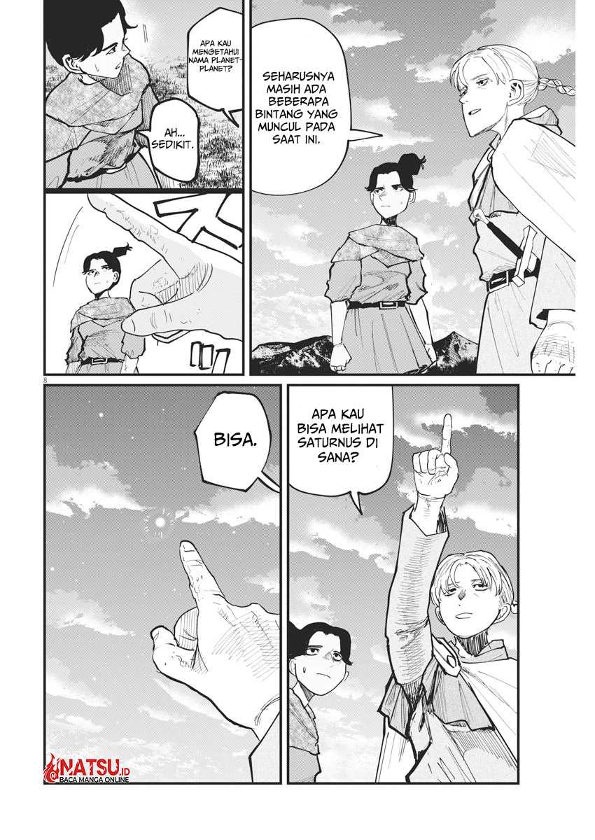 Chi. Chikyuu no Undou ni Tsuite Chapter 46 - halaman 9