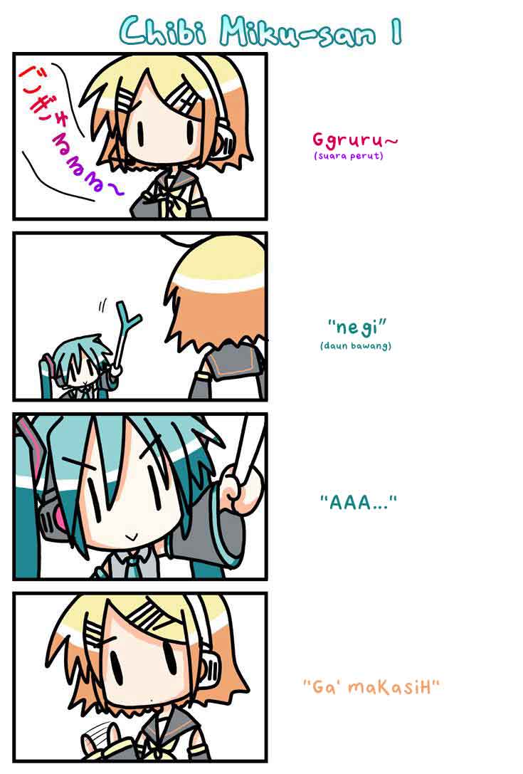Chibi Miku-san Chapter 1 - halaman 2