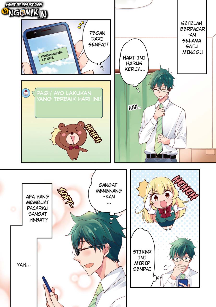 Chicchai Kanojo Senpai ga Kawaisugiru. Chapter 1 - halaman 3