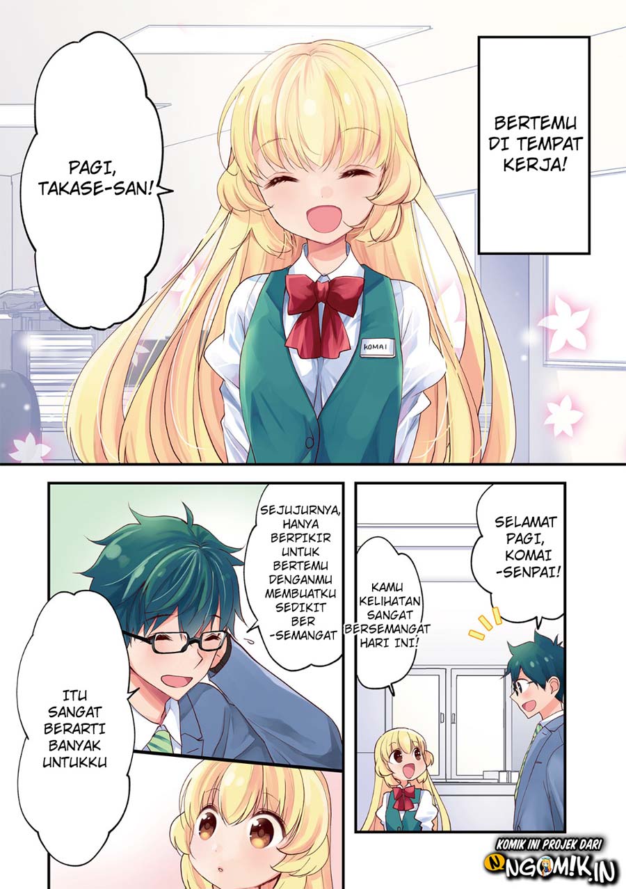 Chicchai Kanojo Senpai ga Kawaisugiru. Chapter 1 - halaman 4