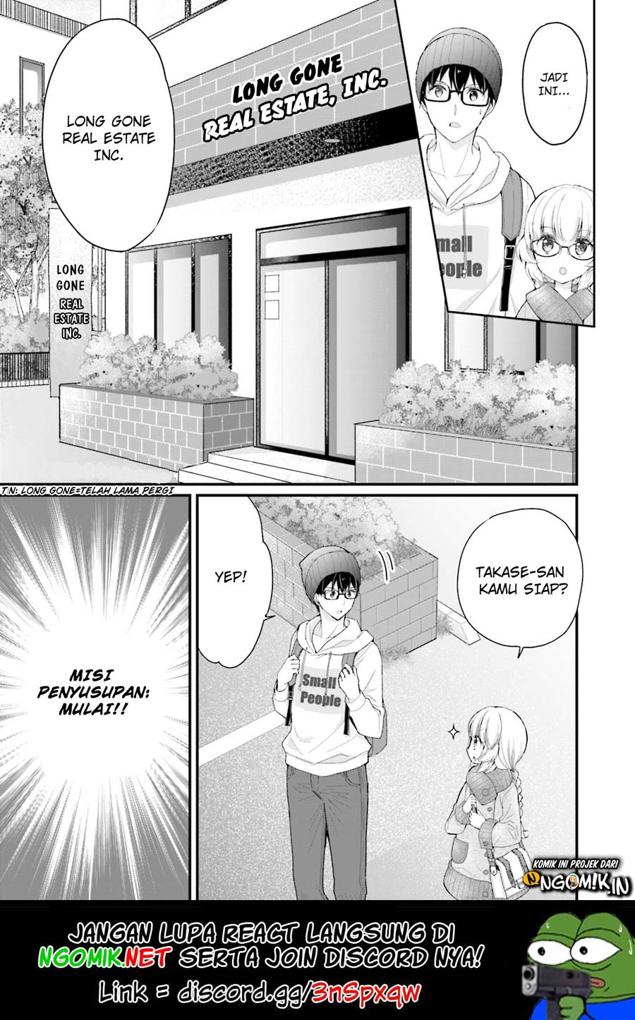 Chicchai Kanojo Senpai ga Kawaisugiru. Chapter 4 - halaman 2