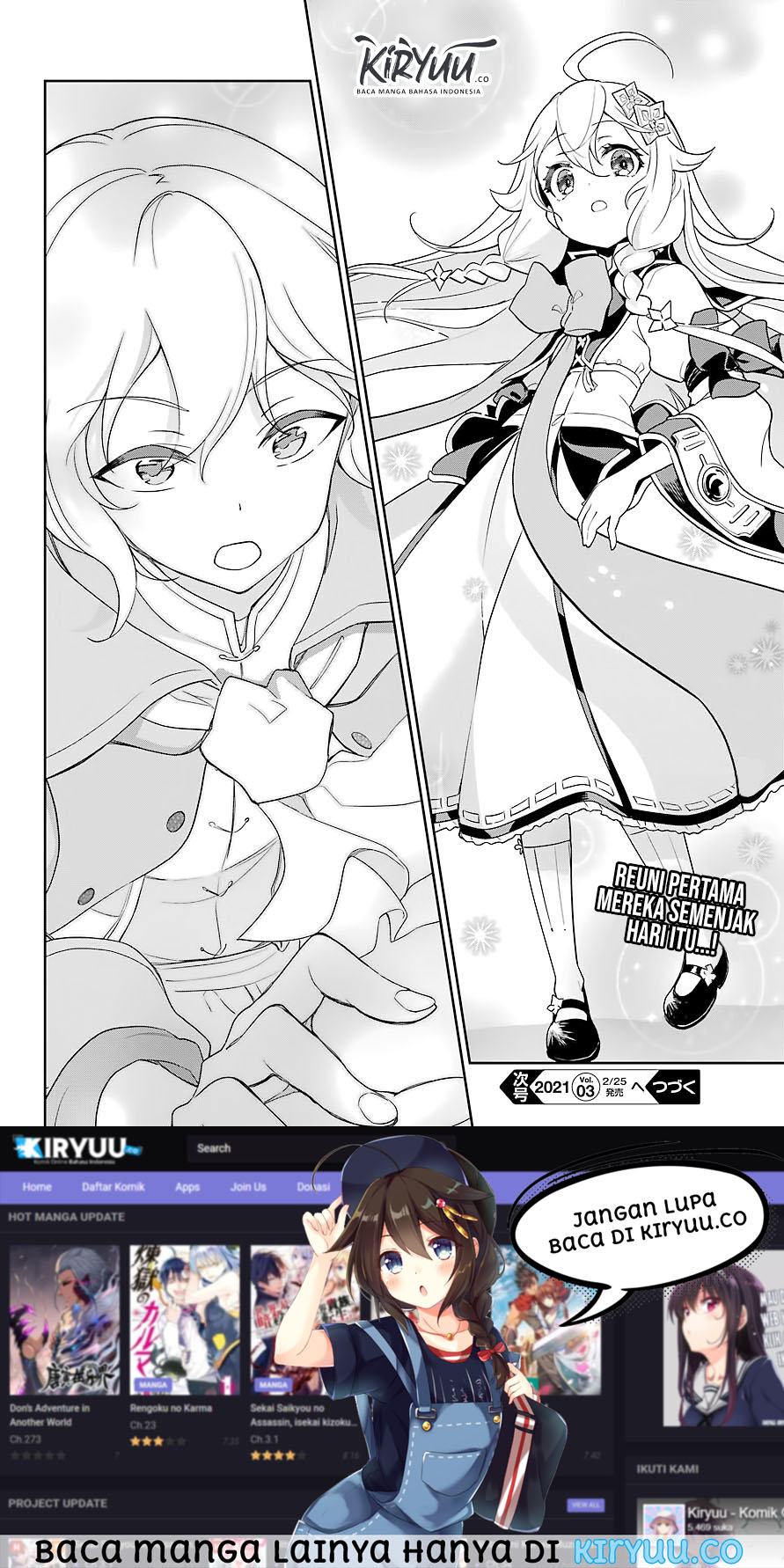 Chichi wa Eiyuu, Haha wa Seirei, Musume no Watashi wa Tenseisha. Chapter 28 - halaman 24