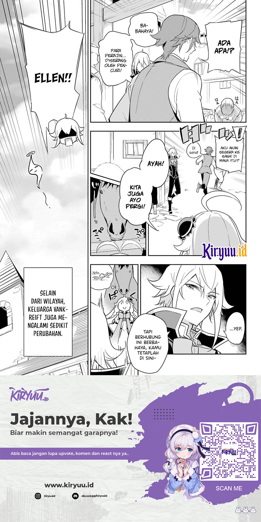 Chichi wa Eiyuu, Haha wa Seirei, Musume no Watashi wa Tenseisha. Chapter 39 - halaman 11