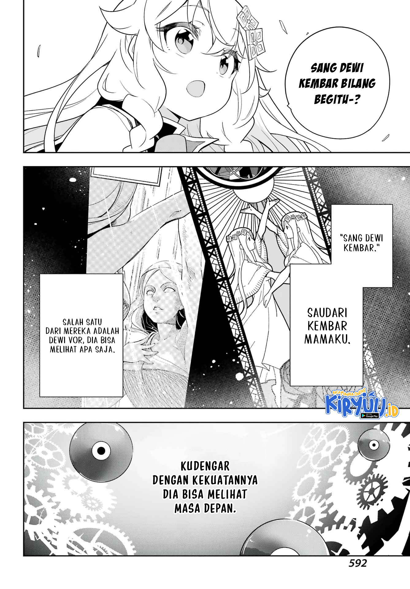 Chichi wa Eiyuu, Haha wa Seirei, Musume no Watashi wa Tenseisha. Chapter 40 - halaman 2