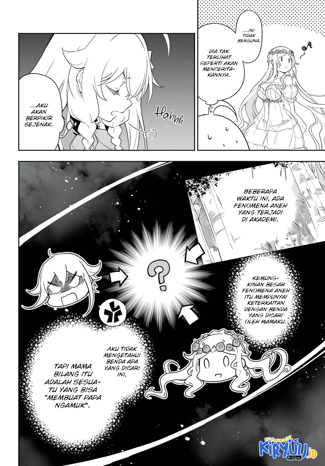 Chichi wa Eiyuu, Haha wa Seirei, Musume no Watashi wa Tenseisha. Chapter 40 - halaman 4