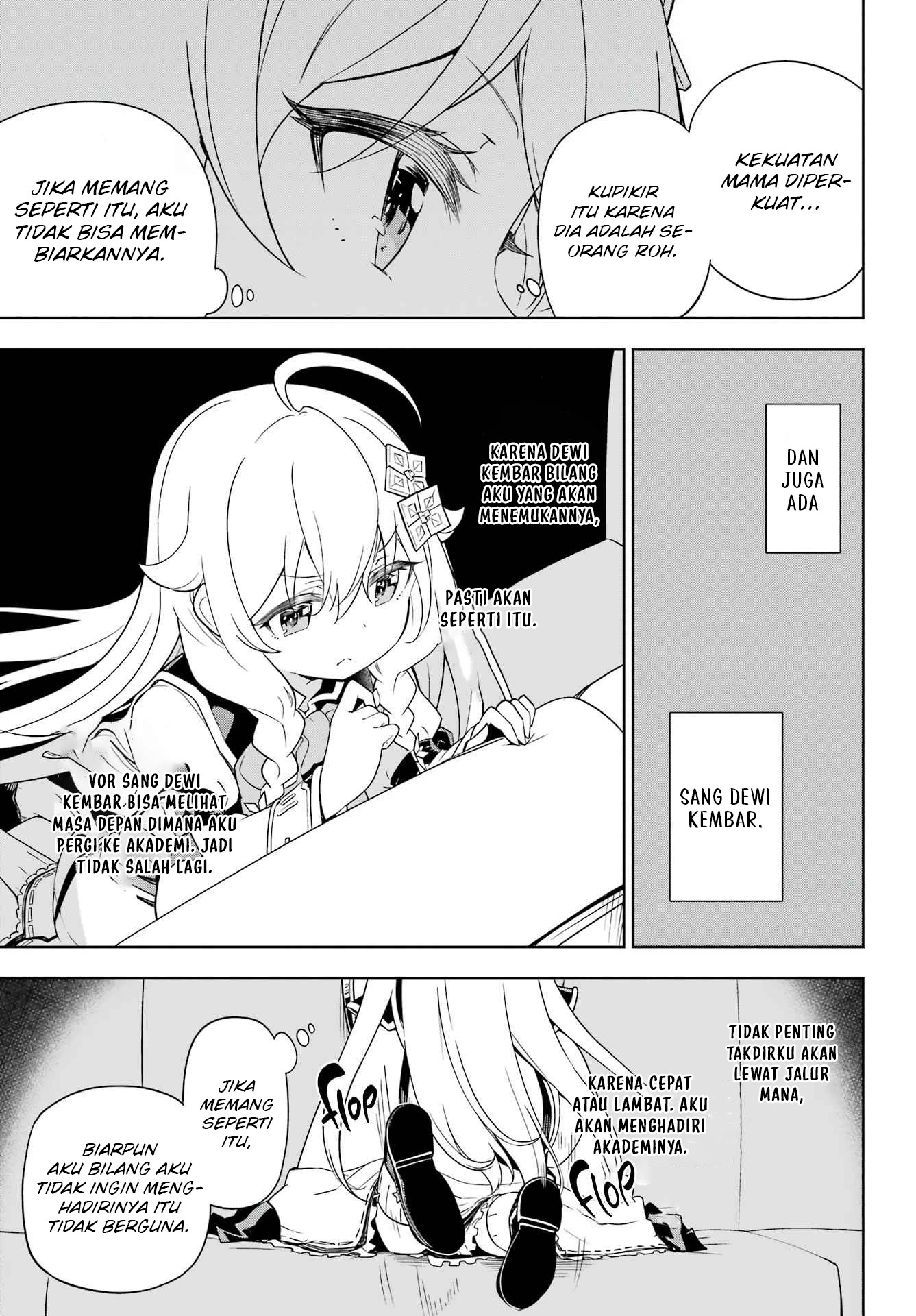 Chichi wa Eiyuu, Haha wa Seirei, Musume no Watashi wa Tenseisha. Chapter 40 - halaman 5