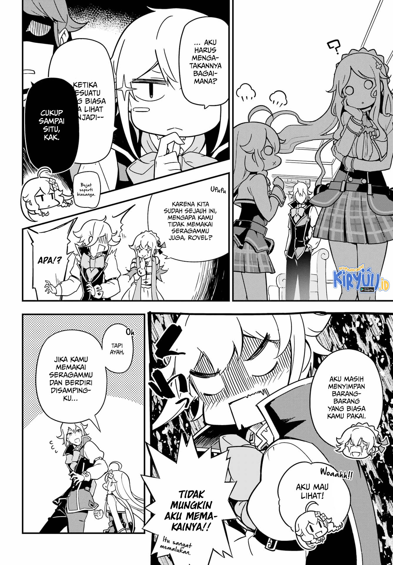 Chichi wa Eiyuu, Haha wa Seirei, Musume no Watashi wa Tenseisha. Chapter 41 - halaman 6