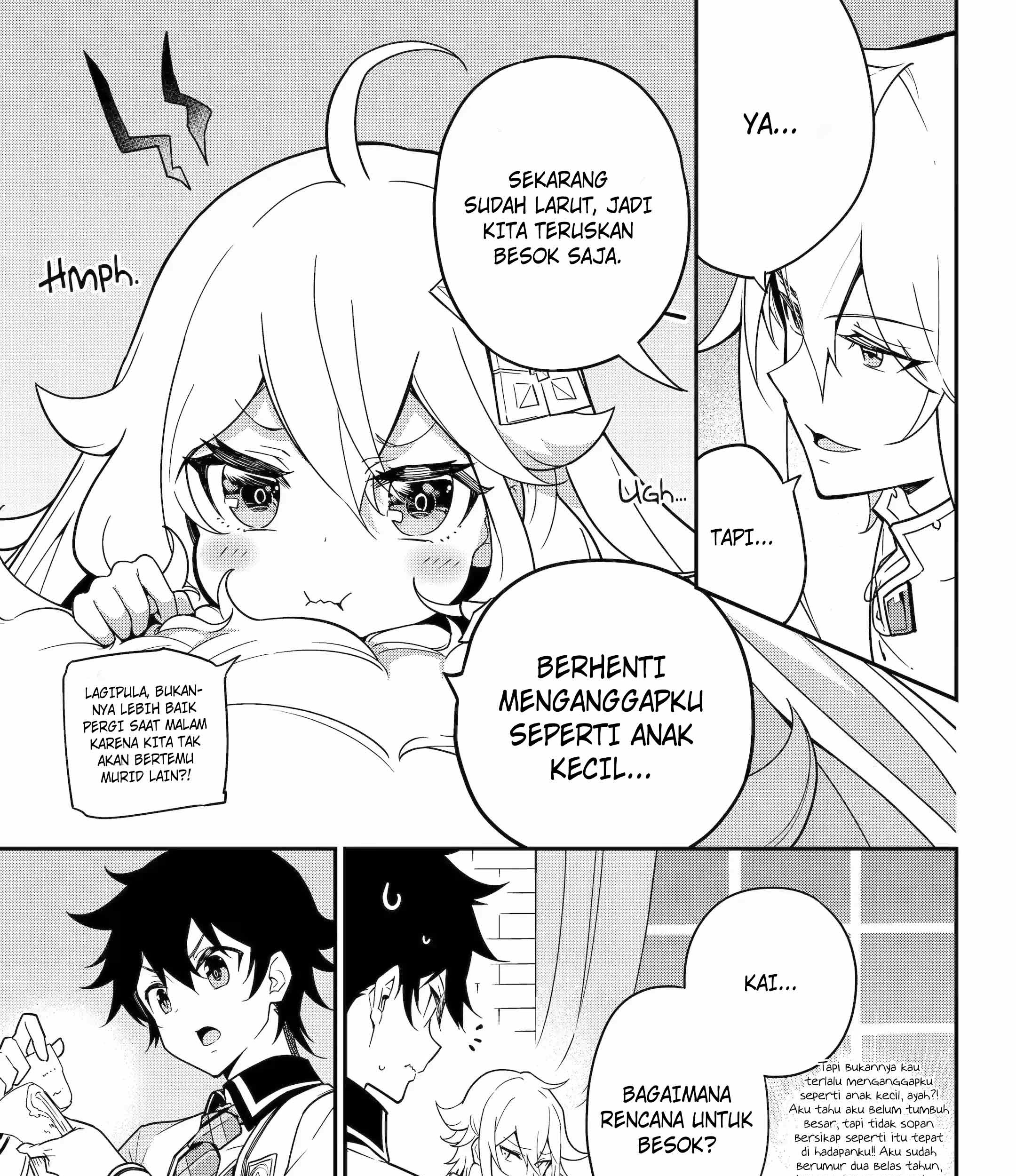 Chichi wa Eiyuu, Haha wa Seirei, Musume no Watashi wa Tenseisha. Chapter 46.2 - halaman 21