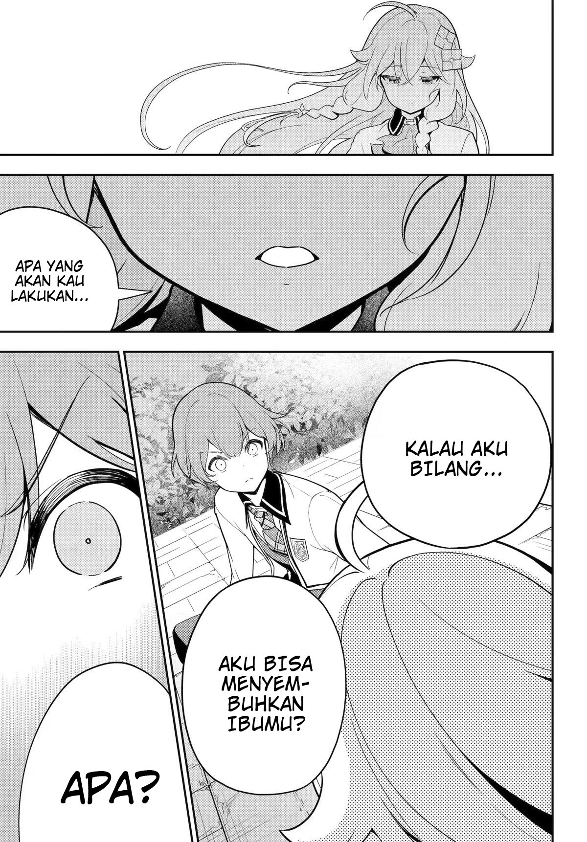 Chichi wa Eiyuu, Haha wa Seirei, Musume no Watashi wa Tenseisha. Chapter 49 - halaman 10