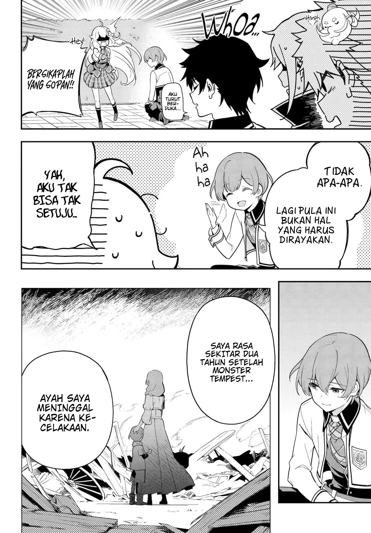 Chichi wa Eiyuu, Haha wa Seirei, Musume no Watashi wa Tenseisha. Chapter 49 - halaman 4