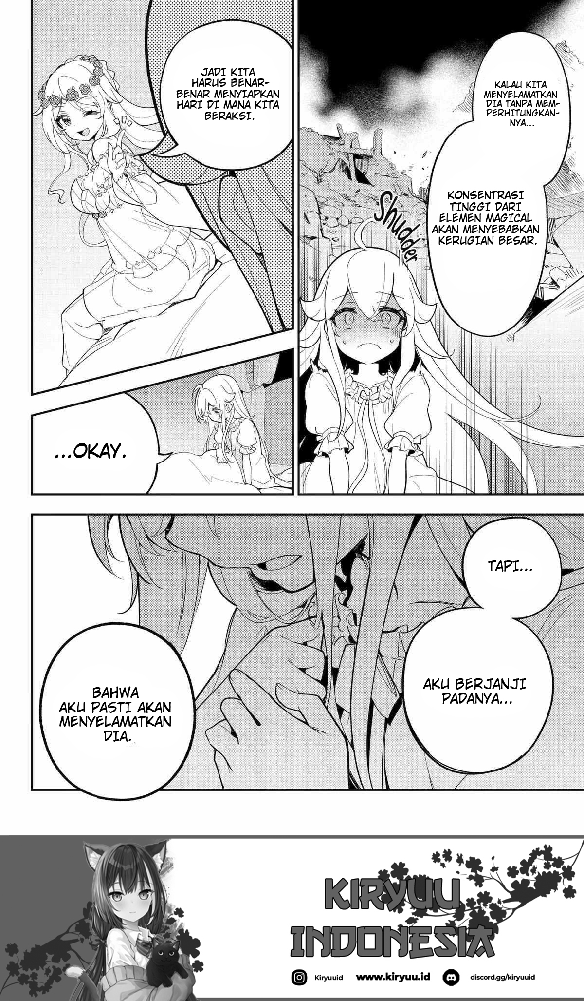 Chichi wa Eiyuu, Haha wa Seirei, Musume no Watashi wa Tenseisha. Chapter 54 - halaman 6