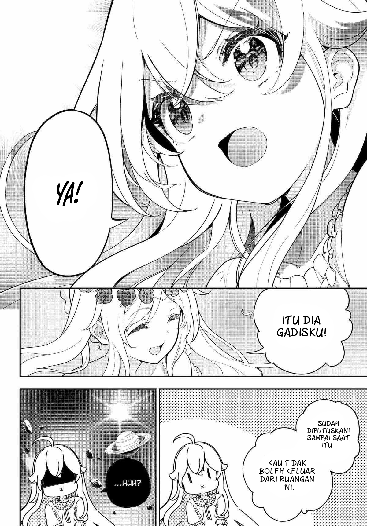 Chichi wa Eiyuu, Haha wa Seirei, Musume no Watashi wa Tenseisha. Chapter 54 - halaman 8