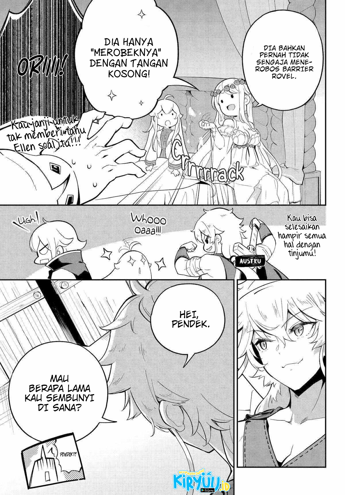 Chichi wa Eiyuu, Haha wa Seirei, Musume no Watashi wa Tenseisha. Chapter 56 - halaman 12