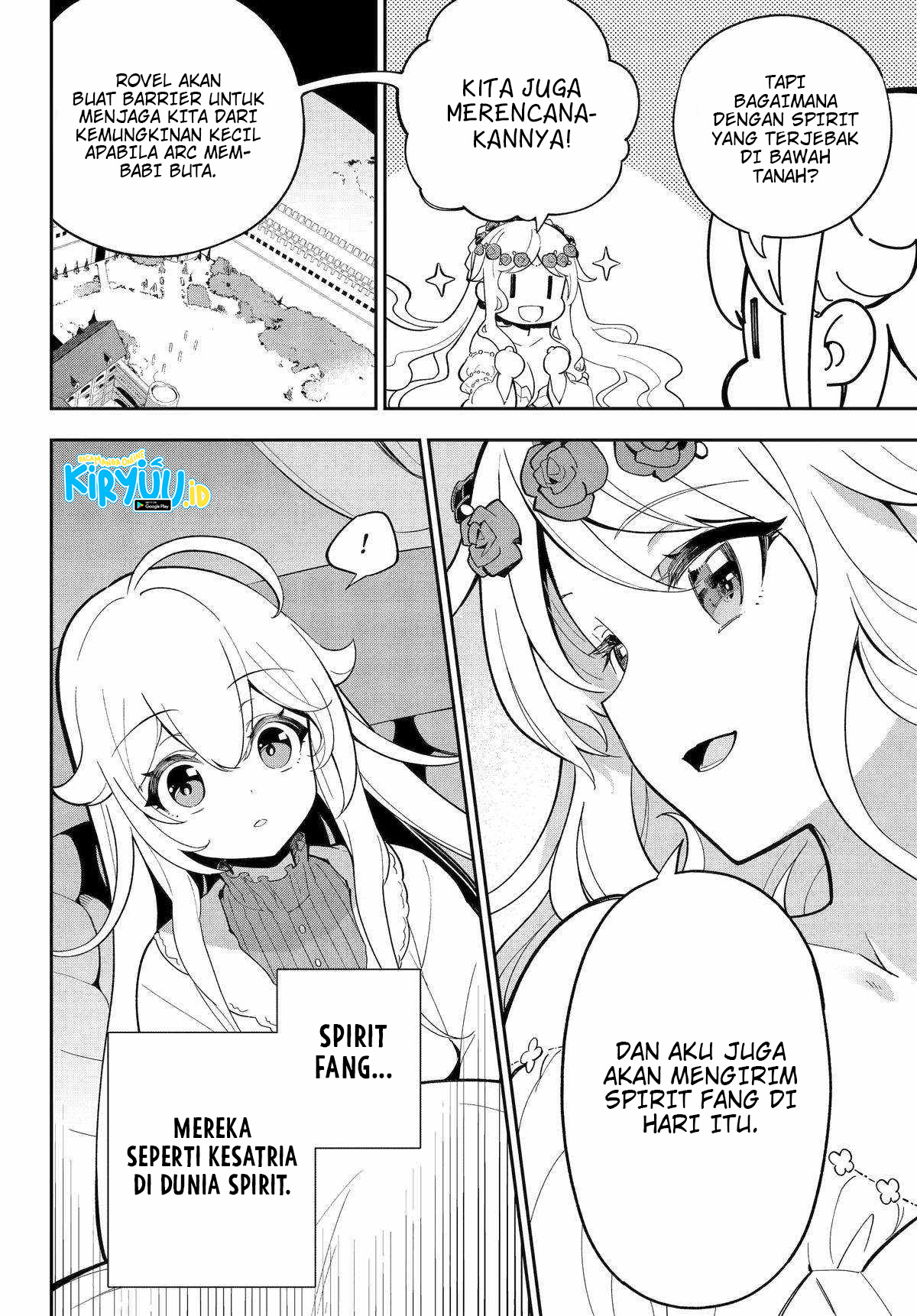 Chichi wa Eiyuu, Haha wa Seirei, Musume no Watashi wa Tenseisha. Chapter 56 - halaman 7